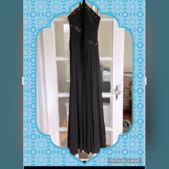 BCBG Dazzling Black Dress - Picture 3 of 5